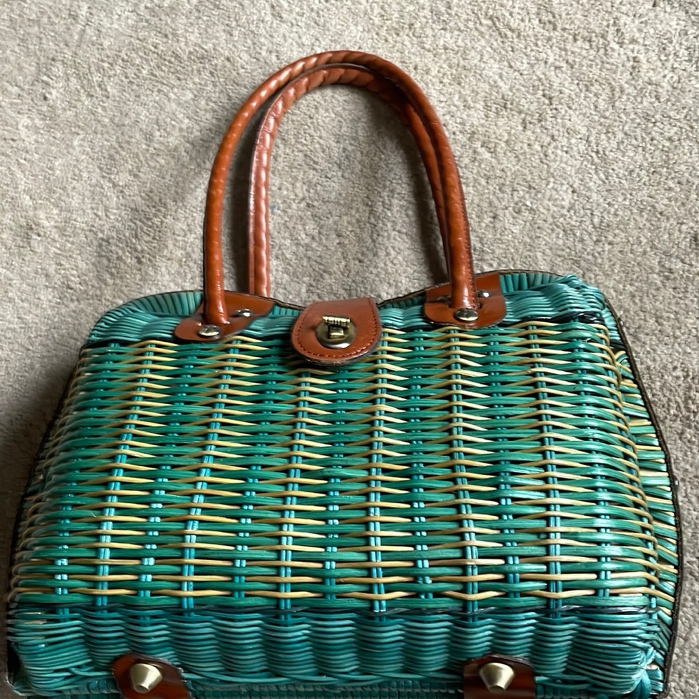 Patricia Nash wicker purse